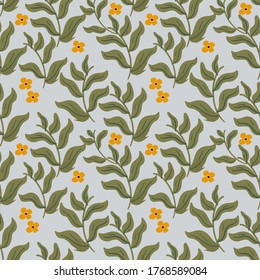 floral flower seamless pattern background