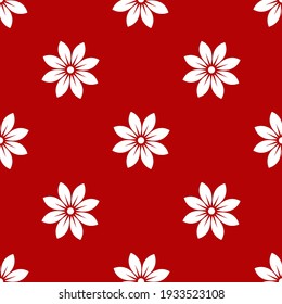 Blumenblume nahtloses Muster. Ideal für Tapete, Hintergrund, Scrapbook, Print-Gewebe und kreative Projekte. Oberflächendesign