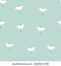 Floral flower seamless pattern for wallpaper, gift card and textile.