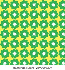 Floral Flower Seamless Pattern Wallpaper Background