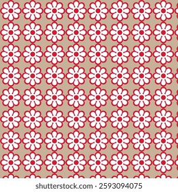 Floral Flower Seamless Pattern Wallpaper Background