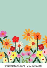Floral, flores e plantas vetor modelo para cartaz, cartão, capa, rótulo, banner, impressão de arte. Resumo minimalista design botânico moderno.