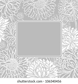 Floral frame