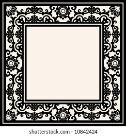 floral frame