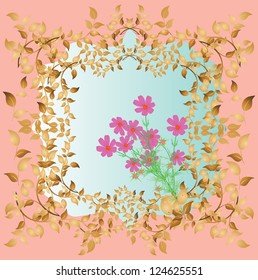 Floral frame