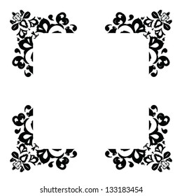 Floral frame