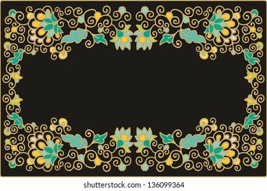 floral frame