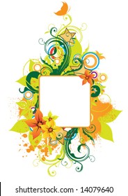 Marco floral