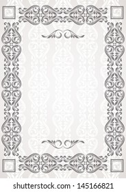Floral frame.