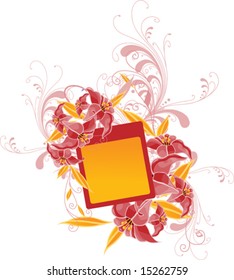 floral frame