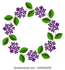 Floral frame
