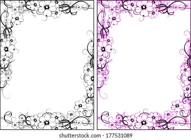 floral frame