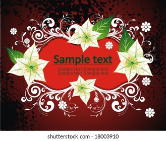 Floral frame