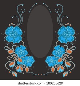 Floral frame