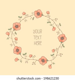 Floral Frame
