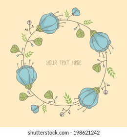 Floral Frame