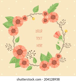 Floral Frame