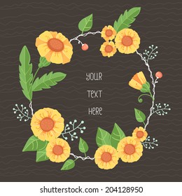 Floral Frame
