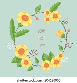 Floral Frame