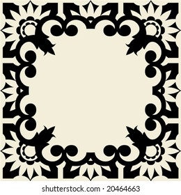 floral frame