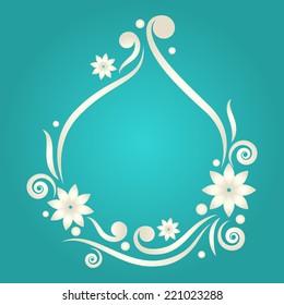 Floral Frame