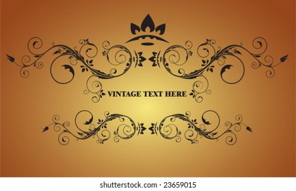 Floral frame
