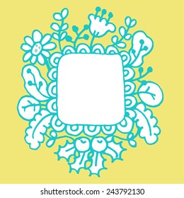 Floral Frame