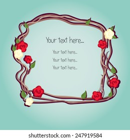 floral frame