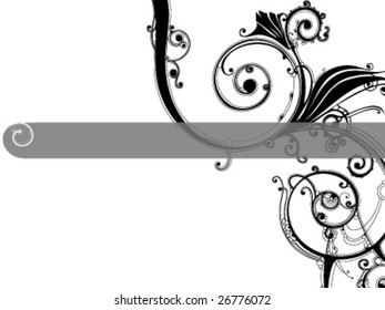 Floral frame