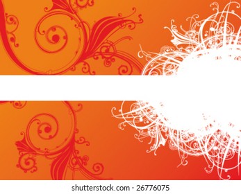 Floral frame