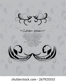 Floral frame