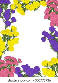 Floral frame.