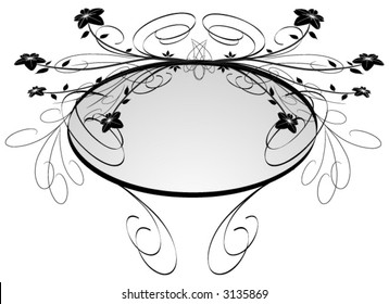 Floral Frame