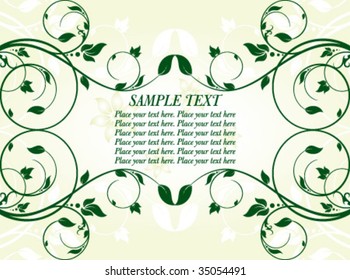 floral frame