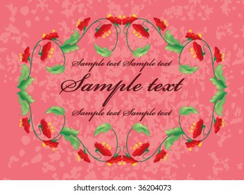 floral frame