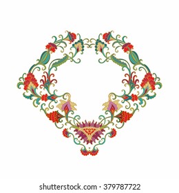 Floral frame