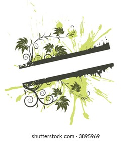 Floral frame