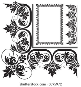 Floral frame