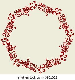floral frame