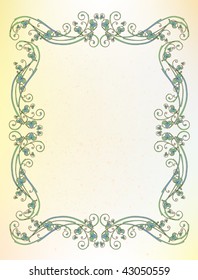 floral frame