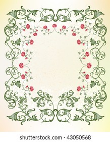 floral frame