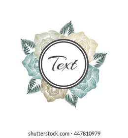 Floral Frame