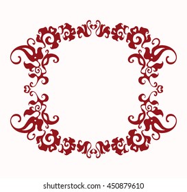 Floral frame