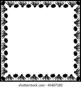 Floral frame