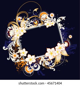 floral frame