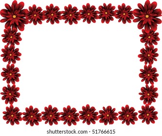Floral frame