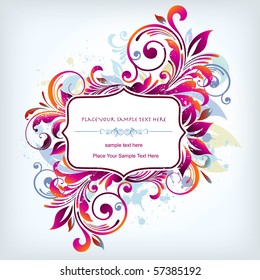 floral frame