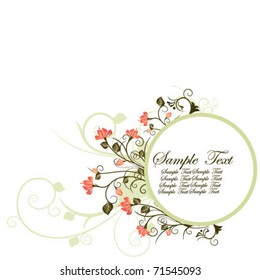 floral frame