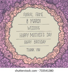floral frame