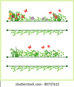 Floral frame